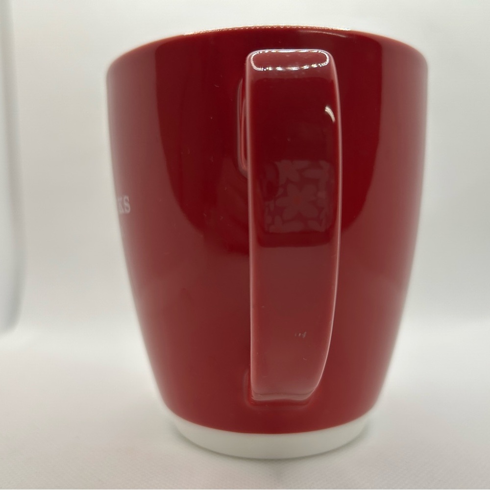 Starbucks 2007 Bold Red Mug with Logo - Picture 4 of 6